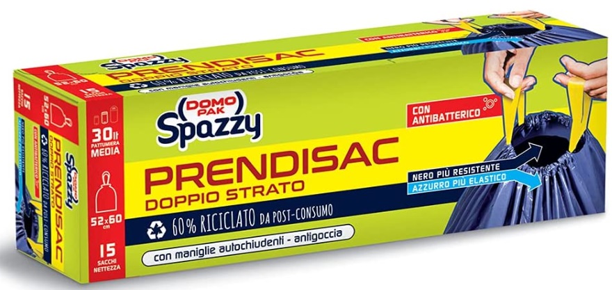  BUSTE PRENDISAC.DOMOPAK CONFEZ.30LT